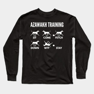 Azawakh Training Tuareg Sloughi Tricks Long Sleeve T-Shirt